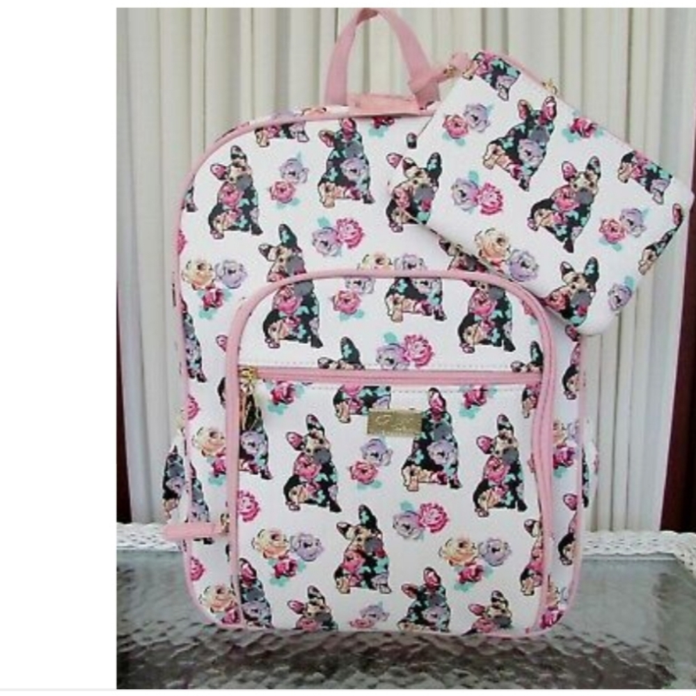 Betsey Johnson Backpack w/wristlet